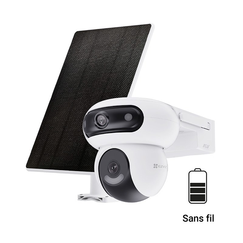 Camera De Surveillance Sur Batterie Ezviz Hb90 4mp 2k+ Avec Panneau Solaire Bon état -  reconditionné disponible sur Electro Depot